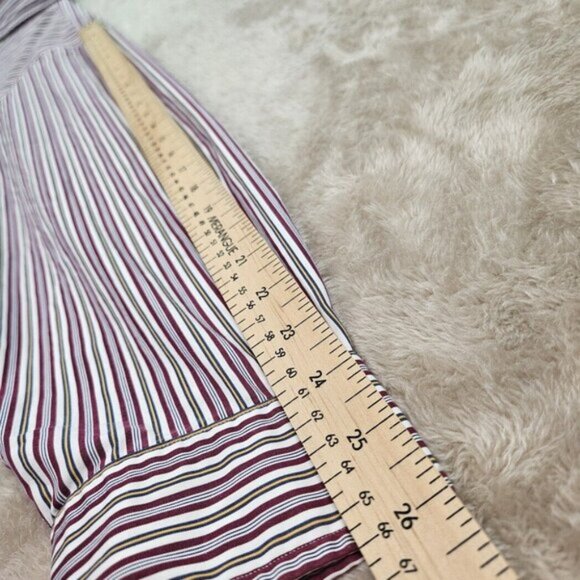 Ralph Lauren Classic Fit Dress Shirt Striped Men's Size 3XB Big Man Long Sleeve - Picture 5 of 10